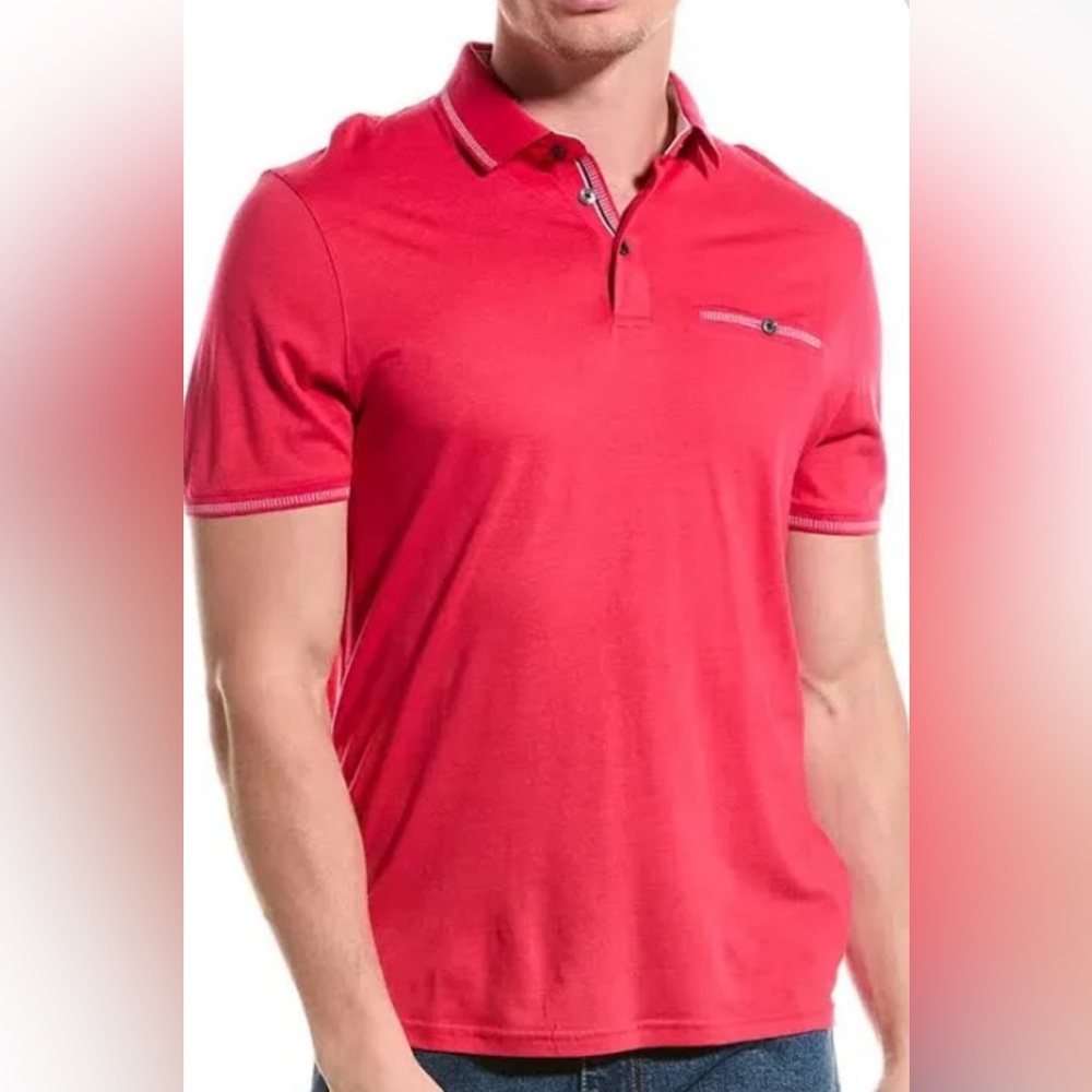 NWT TED BAKER POLO IN PINK